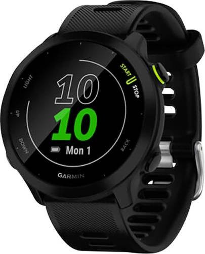 Garmin Forerunner 55 GPS-Laufuhr mit Herzfrequenzmessung in Schwarz - Bild 2