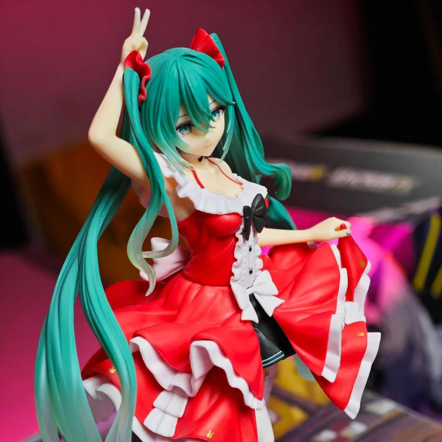 TAITO Hatsune Miku The Artist Bunny Girl Action Figur 14+y - Bild 3