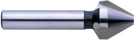 Exact 05582 Kegelsenker mit HSS-Material und Zylinderschaft in Silber, 8 mm - Bild 1