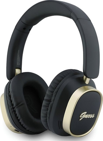 Guess Over-Ear Bluetooth Kopfhörer mit Freisprechfunktion und USB-C, Schwarz