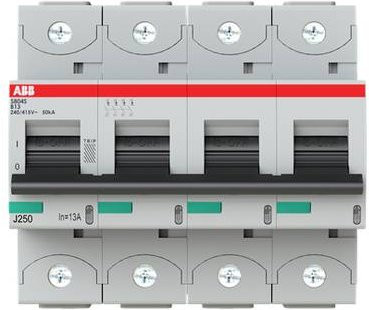 ABB S804S-B13 Leitungsschutzschalter 13A 400V Grau - Bild 1