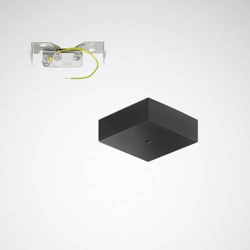 Trilux Deckenanschlussdose Canopy in Schwarz aus Kunststoff - Bild 1