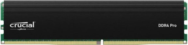 Crucial Pro 16GB DDR4-3200 CL22 UDIMM Arbeitsspeicher, 1x 16GB DDR4-3200 DIMM 288pin, Intel XMP 2.0, Schwarz - Bild 1