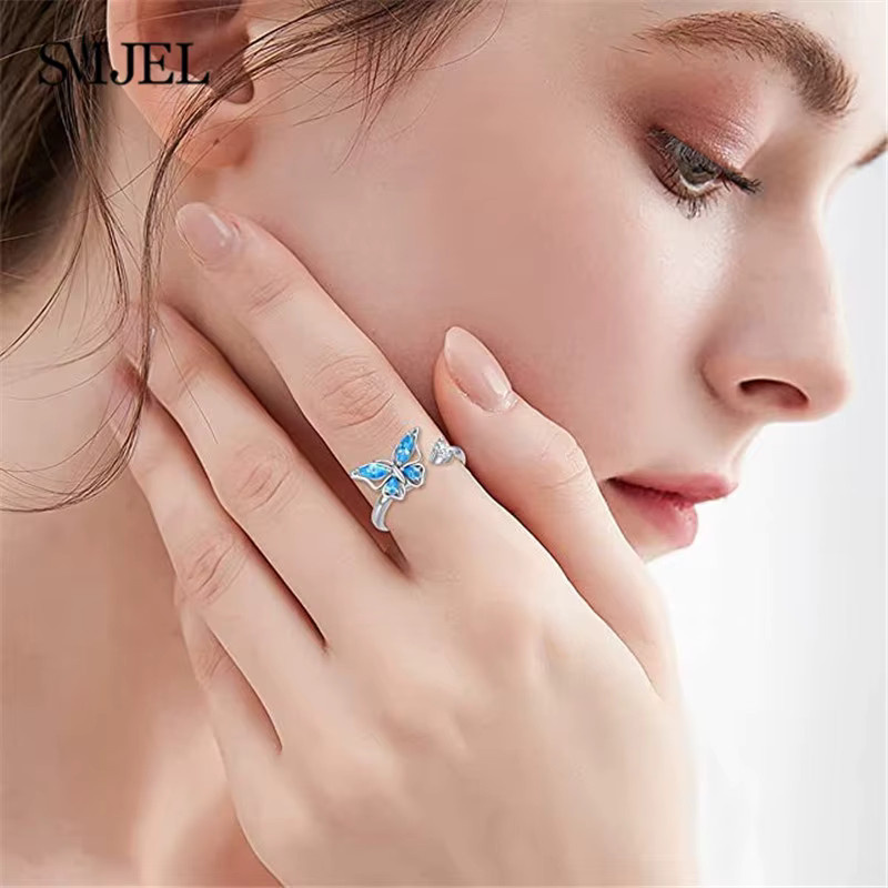 SMJEL Ring, Silber, Kristall, Damen - Bild 2