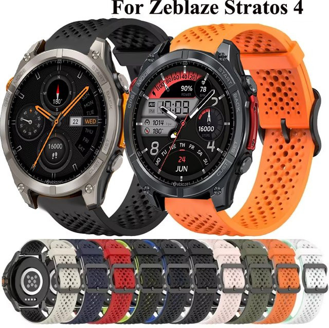 Zeblaze Armband Silikon, 22 mm - Bild 1