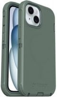 OtterBox Defender Handyhülle für iPhone 16e, iPhone 15, iPhone 14 und iPhone 13 in Grün - Bild 1