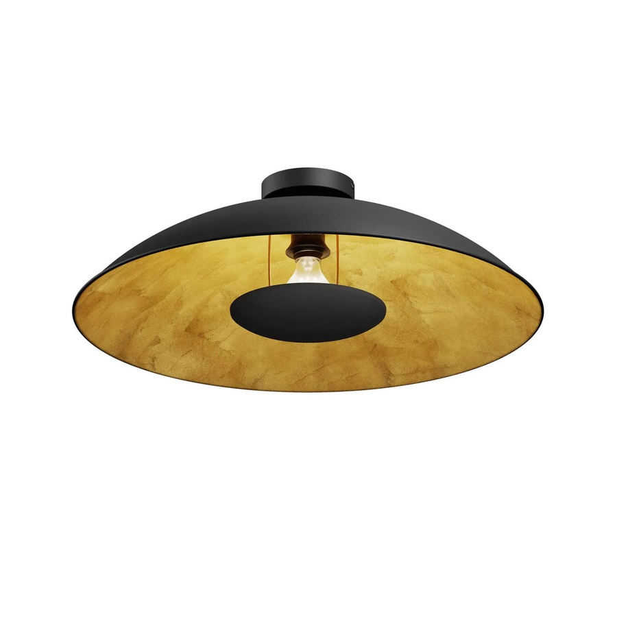 Lindby Deckenlampe Emilienne Modern Schwarz aus Metall 1-flammig E27 - Bild 2