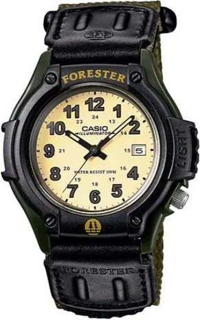 Casio Armbanduhr, Quarz, Lederarmband, Schwarz, Herren - Bild 1