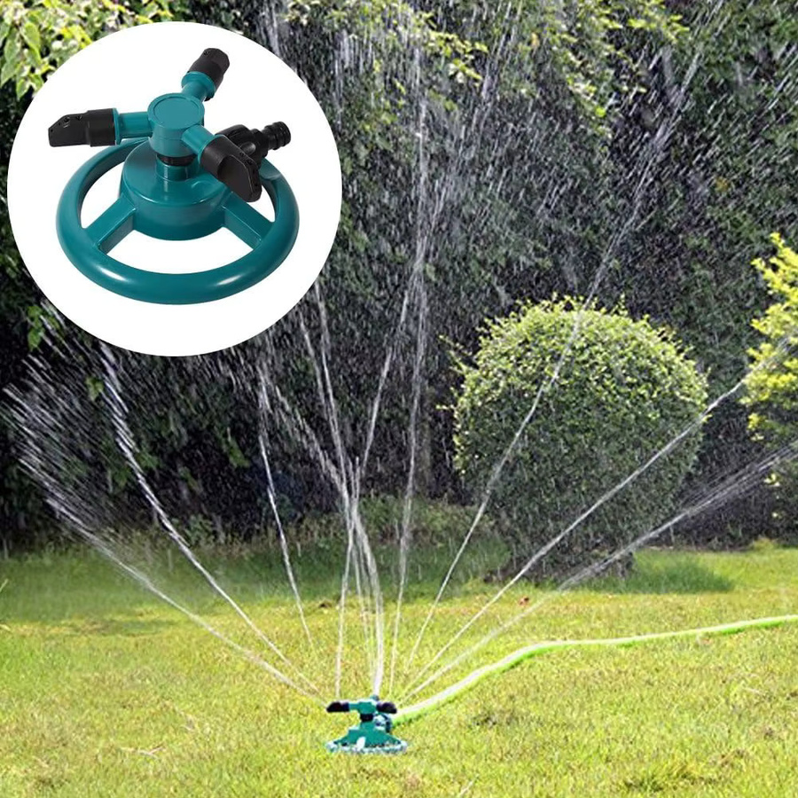 Automatisches 360-Grad-Sprinklerdüse für die Gartenbewässerung in Grün - Bild 4
