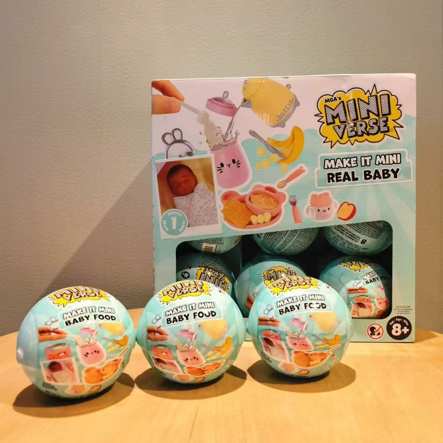 Mga Miniverse Make It Mini Real Baby DIY Blind Box, Bastelset, ab 8 Jahren - Bild 2