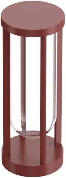 Flos In Vitro Pollerleuchte aus Aluminium und Glas in Braun mit dimmbarer LED - Bild 1