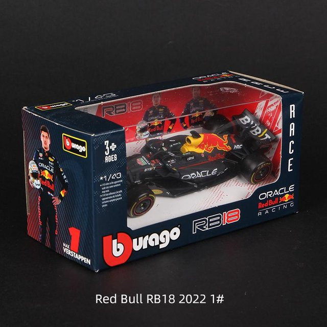 Bburago Red Bull Racing Verstappen F1, Modellauto, 1:43, ab 14 Jahren - Bild 1