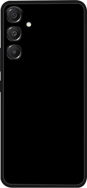 Samsung Galaxy A17 5G Silikon Hülle mit Marmor-Design in Schwarz - Bild 1