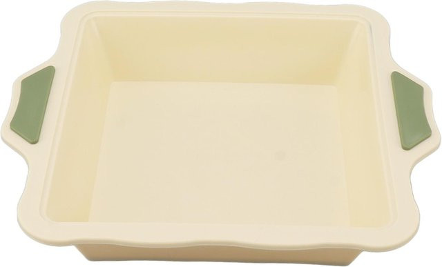 CosyHome Kuchenform Rechteckig aus Silikon in Beige, Antihaftbeschichtet und Hochtemperaturbeständig - Bild 1