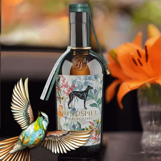 Windspiel, alkoholfreie Spirituose, Pink Grapefruit, 0,5 l - Bild 2