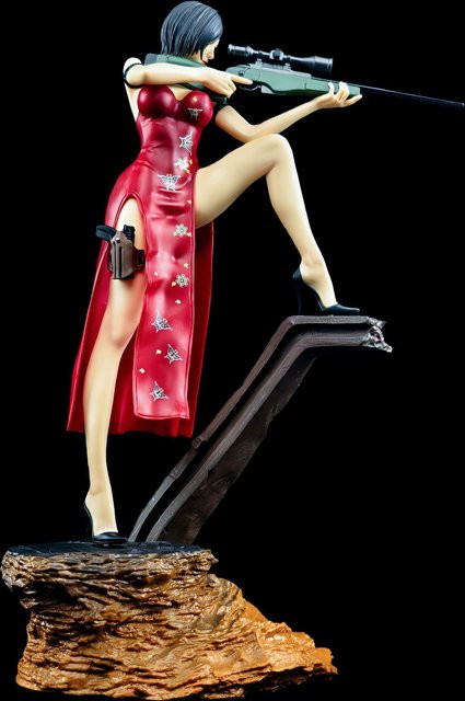 Bandai Resident Evil Ada Wong Actionfigur, Kunststoff, Rot - Bild 1