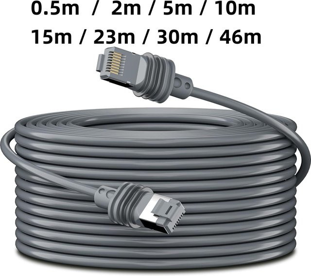 Starlink Gen 3 Ersatz-Standard-V3-Kabel, wasserdichtes Ethernet-LAN-Kabel in Grau - Bild 1