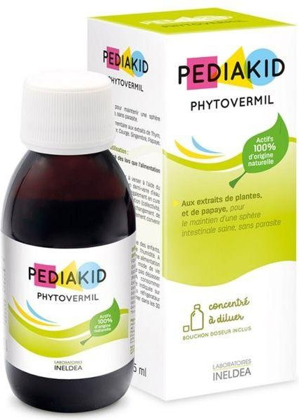 PEDIAKID Phytovermil Nahrungsergänzungsmittel, 125 ml, Kinder - Bild 1