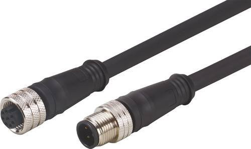 ifm electronic Verbindungsleitung E12432 mit Stecker und Buchse, gerade, 3-polig, Länge: 0,3 m - Bild 1