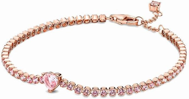 Armband 925 Silber, Blau Zirkon, Damen - Bild 1