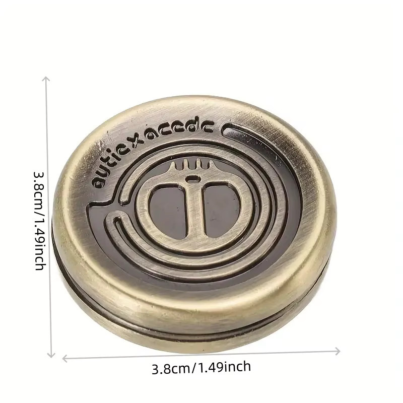 YIJOO Devil Milk Cap Metall EDC Fidget Toys, Magnetische Haptische Münzen - Bild 2