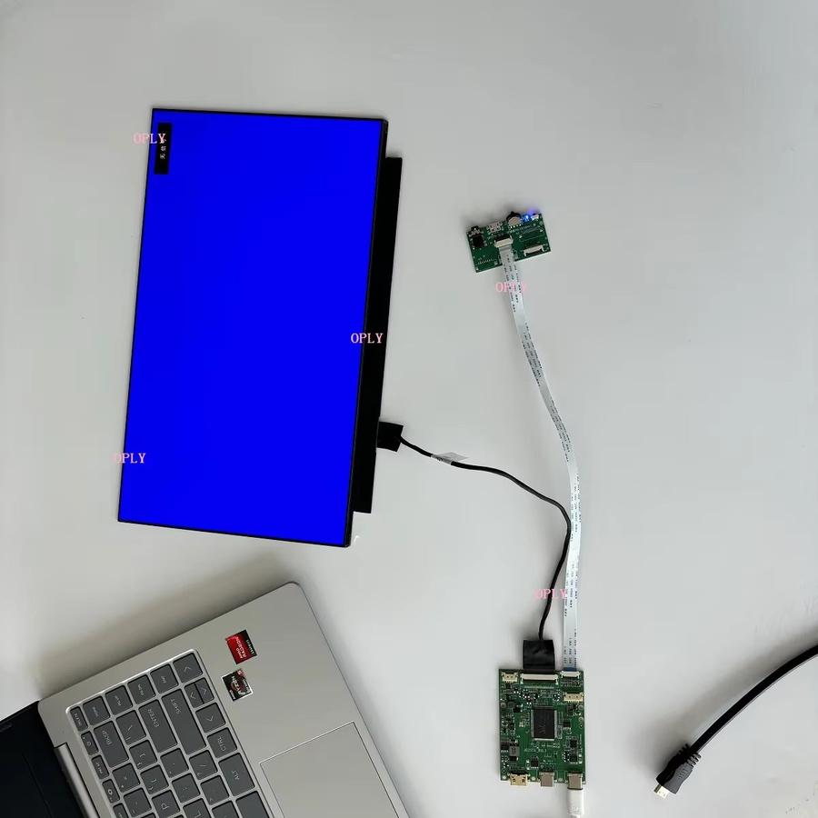 OPLY OLED ATNA33XC11 Laptop Display Panel 13,3 Zoll Full HD 1920x1080 mit Typ-C und Mini HDMI Board Kit in Schwarz - Bild 2
