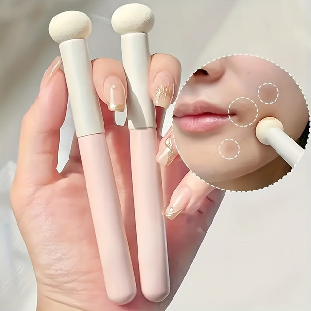 Pilzförmiger Concealer-Schwamm für Gesicht, Augen und Nase, Unisex - Bild 1