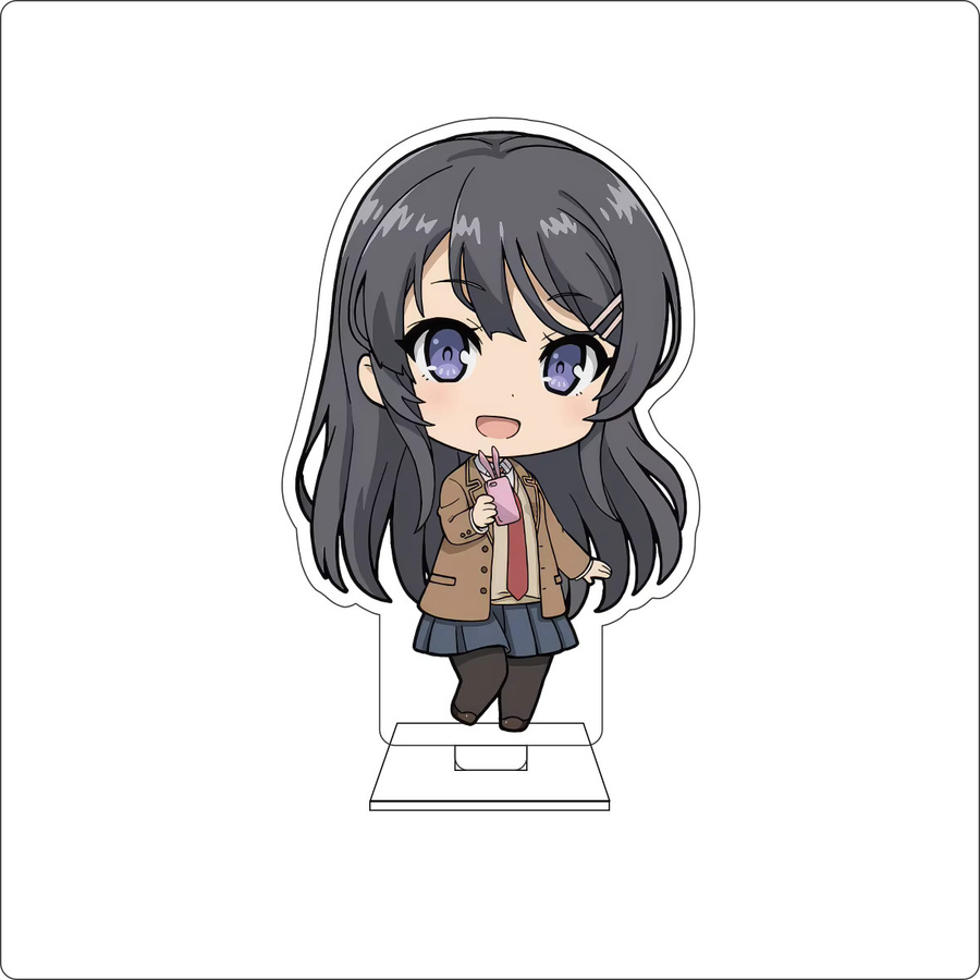 Bandai Rascal Does Not Dream of Bunny Girl Senpai, Makinohara Shoko, Acryl-Figur, Standfigur, 10cm - Bild 2