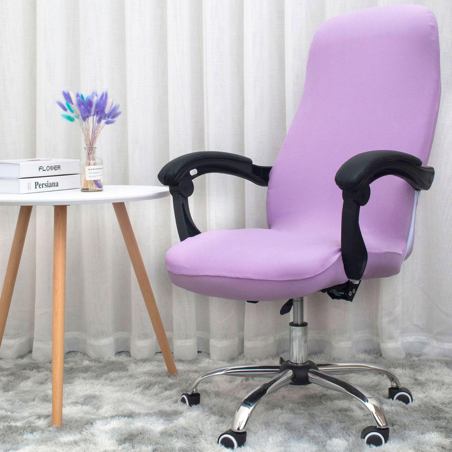 Waschbarer Stretch-Bürostuhlbezug mit Armlehnen, schmutzabweisender und elastischer Sitzbezug für Computerstühle in modernem Design - Bild 2