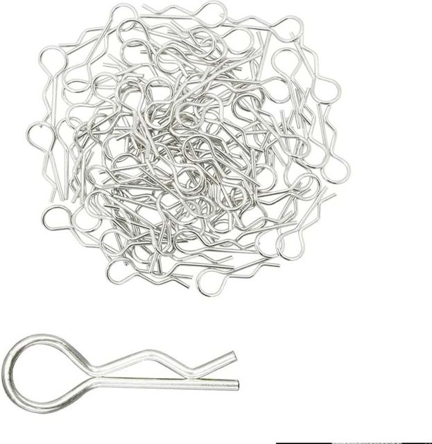 OGRC Universal RC Body Clips Pins Set, 100-teiliges Set, Zubehör - Bild 1