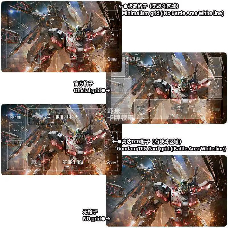 Bandai Gundam Pirates Series Kampfkartenmatte, Gummi, Bunt / Mehrfarbig - Bild 2