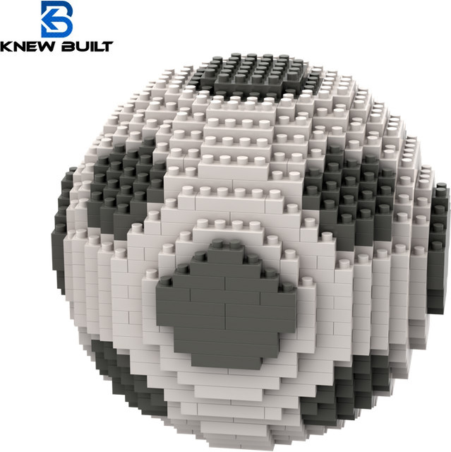 WEHN BUILT Fußball Modell, Mini Bausteine, Sport, Kunststoff, Bunt / Mehrfarbig - Bild 1