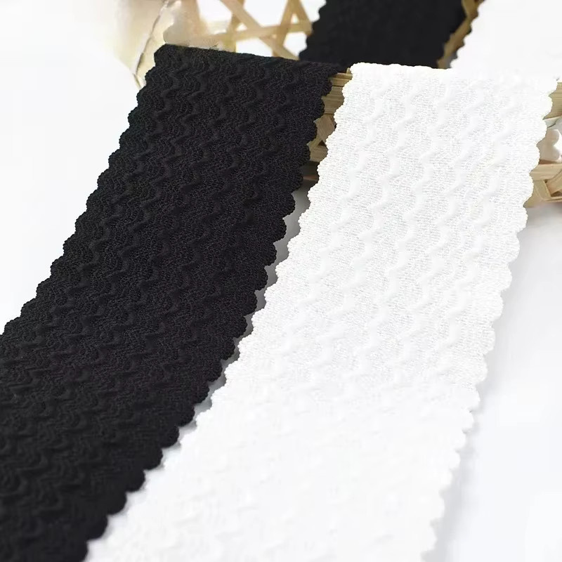 Deepeel Elastisches Gummiband in Schwarz als breites Nähzubehör für Röcke und Hosen - Bild 2