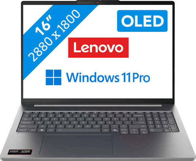 Lenovo IdeaPad Pro 5 OLED Copilot+ PC 16AGP11 Notebook in Grau mit 16 Zoll Display, AMD Ryzen AI 9, 32GB RAM und 1TB SSD - Bild 1
