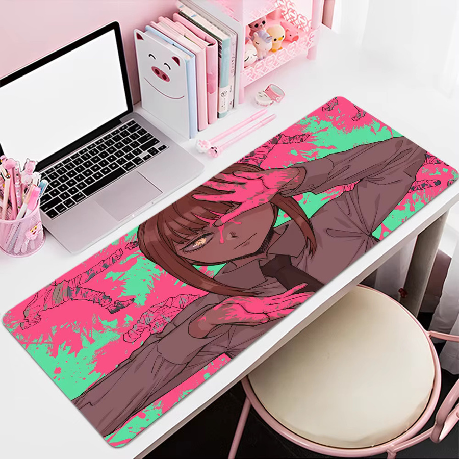 Gaming Mousepad mit Kettensäge Motiv in Multicolor für PC und Schreibtisch - Bild 3