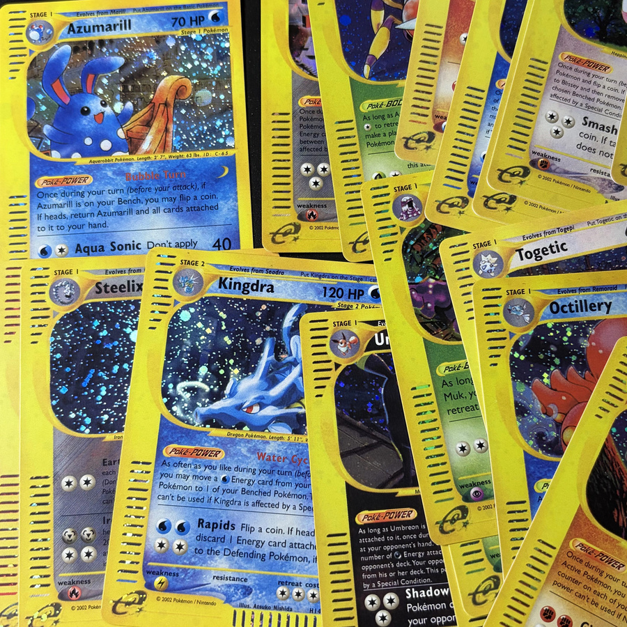 Bandai Pokémon Aquapolis Set, Holo-Karten, Sammelkartenspiel - Bild 2