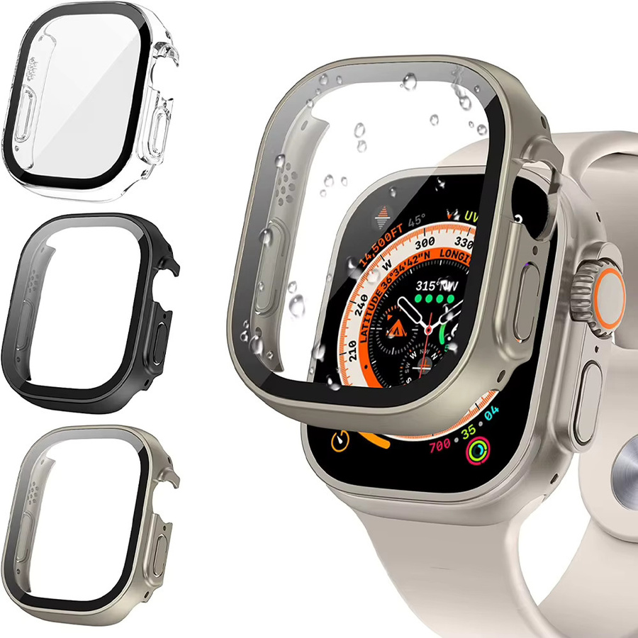 LCAPLE Hülle für Apple Watch Ultra 3, 49 mm, PC, Schwarz - Bild 7