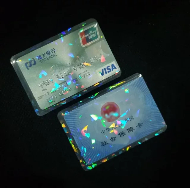 5er Set transparente Kartenetuis aus Kunststoff zum Schutz von ID-Karten, Kreditkarten und Visitenkarten, wasserdicht - Bild 1