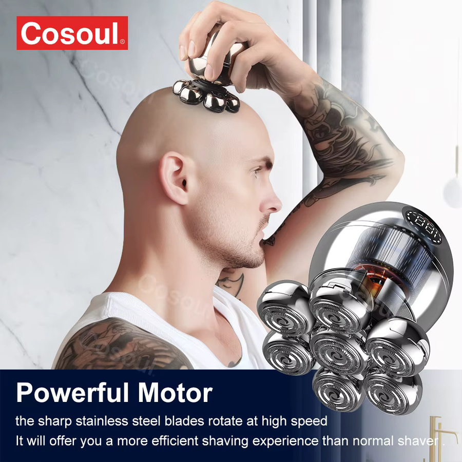 COSOUL Elektrorasierer 5-in-1, Silber, Herren - Bild 3