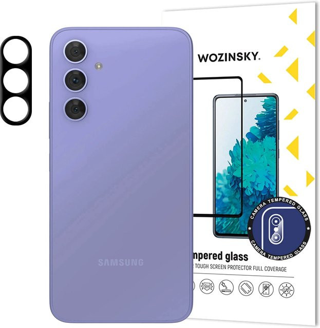 WZK Rückkamera-Schutzfolie aus gehärtetem Glas für Samsung Galaxy S25 S931, Schwarz - Bild 1