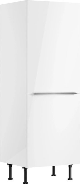 Optifit Küchen-Midischrank Arvid in Weiß, glänzend, B/T/H: 60 x 58,4 x 176,6 cm - Bild 1
