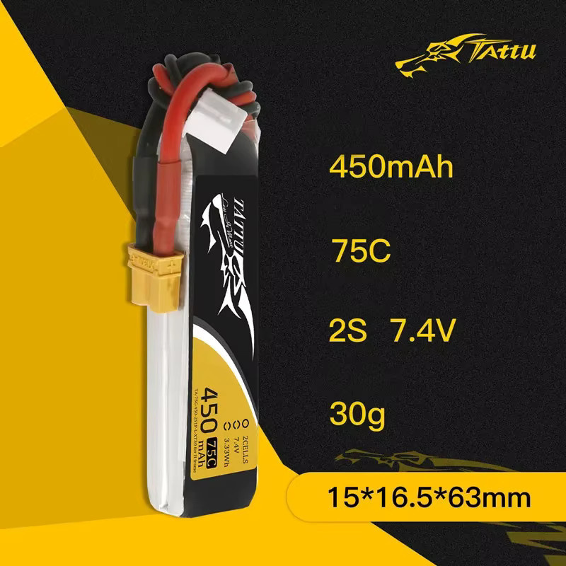 Tattu LiPo Akku Set für RC Hubschrauber, Quadcopter und FPV Racing Drohnen - Bild 2