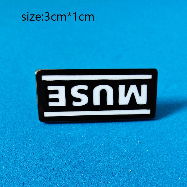 sudake Brosche, Rock Band Logo, Unisex - Bild 1
