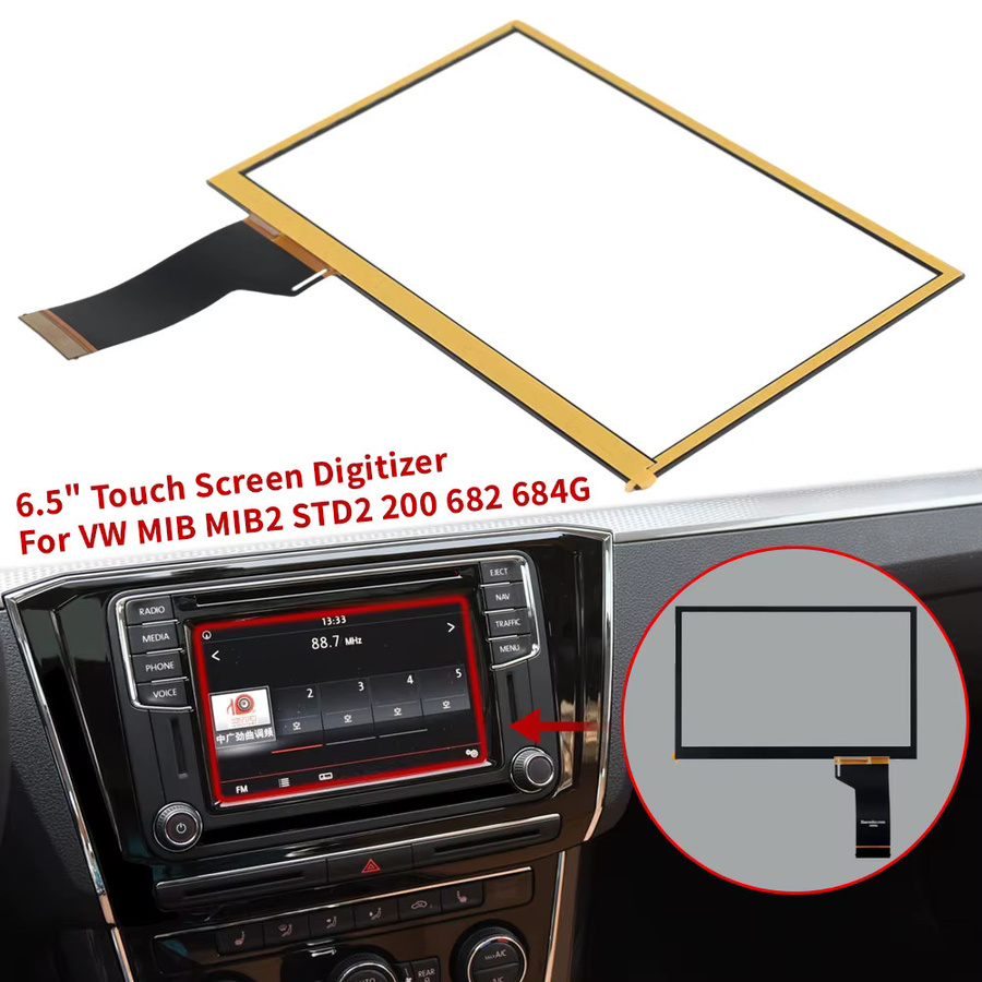 Camod-Zone Touchscreen 6,5 Zoll für VW MIB STD2 Multimedia Navigation Radio in Schwarz - Bild 4