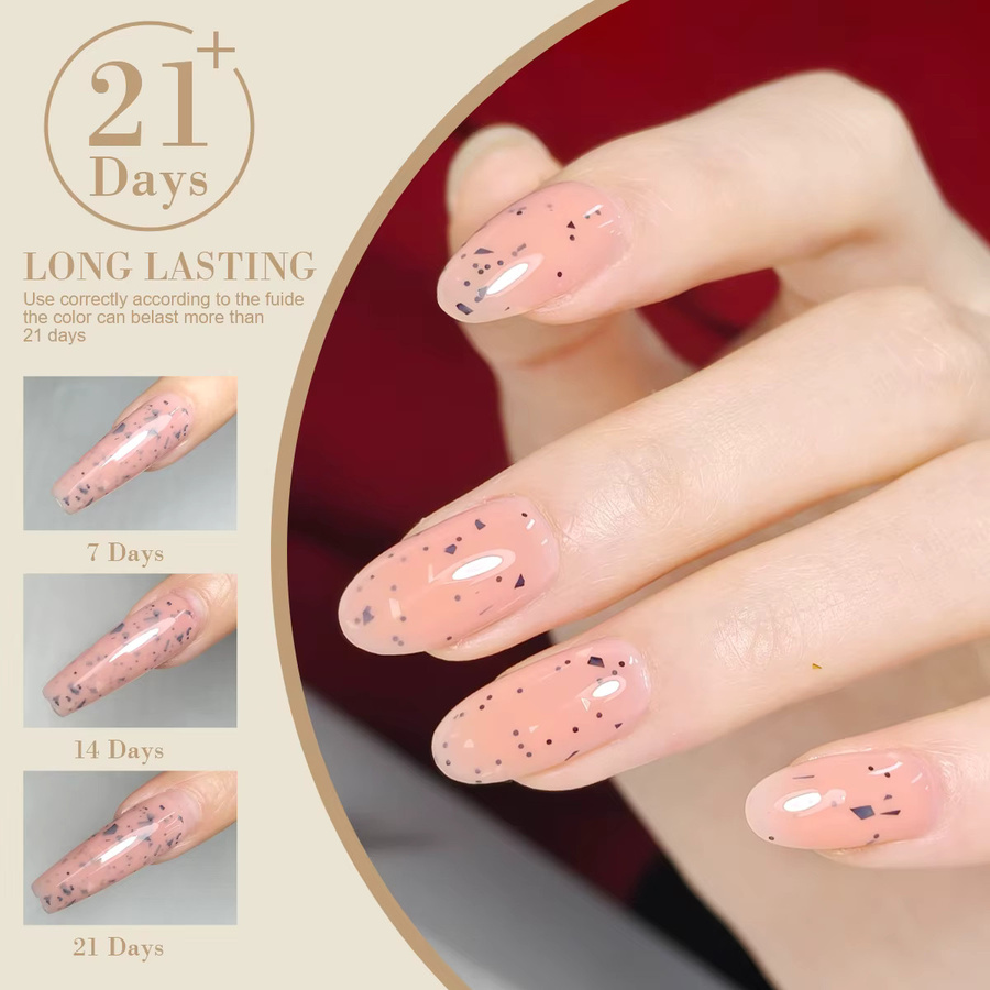LIMEGIRL G133-3 Gel-Nagellack, Eierschalen-Gel, Glänzend - Bild 2