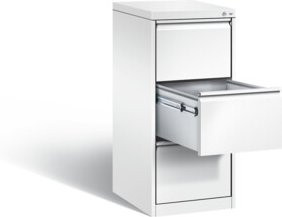C+P Hängeregistraturschrank Acurado in Verkehrsweiß, H: 104,5 cm, B: 43,3 cm, T: 59,0 cm - Bild 1
