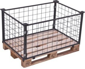 VarioFit Palettenaufsatz Typ 62 aus Stahl in Anthrazit RAL 7016 - Bild 1