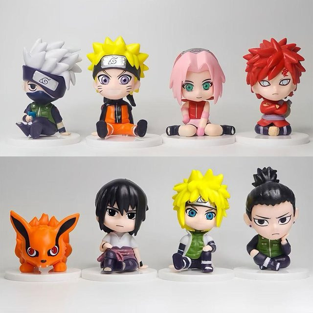 Fashnics Naruto Action Figur, 8er Set, ab 14 Jahren - Bild 1
