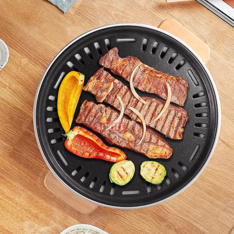 FEB.WIND Tragbarer Holzkohlegrill aus Edelstahl für Outdoor und Indoor - Bild 3