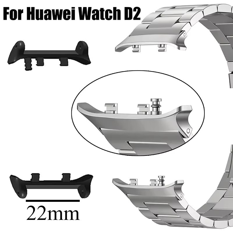 CHIICSMART Uhrenarmband Edelstahl, Silber, für Huawei Watch D2 - Bild 2